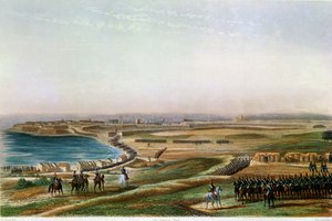 The Taking of Gaeta, 19th July 1806 by Charles de Lalaisse